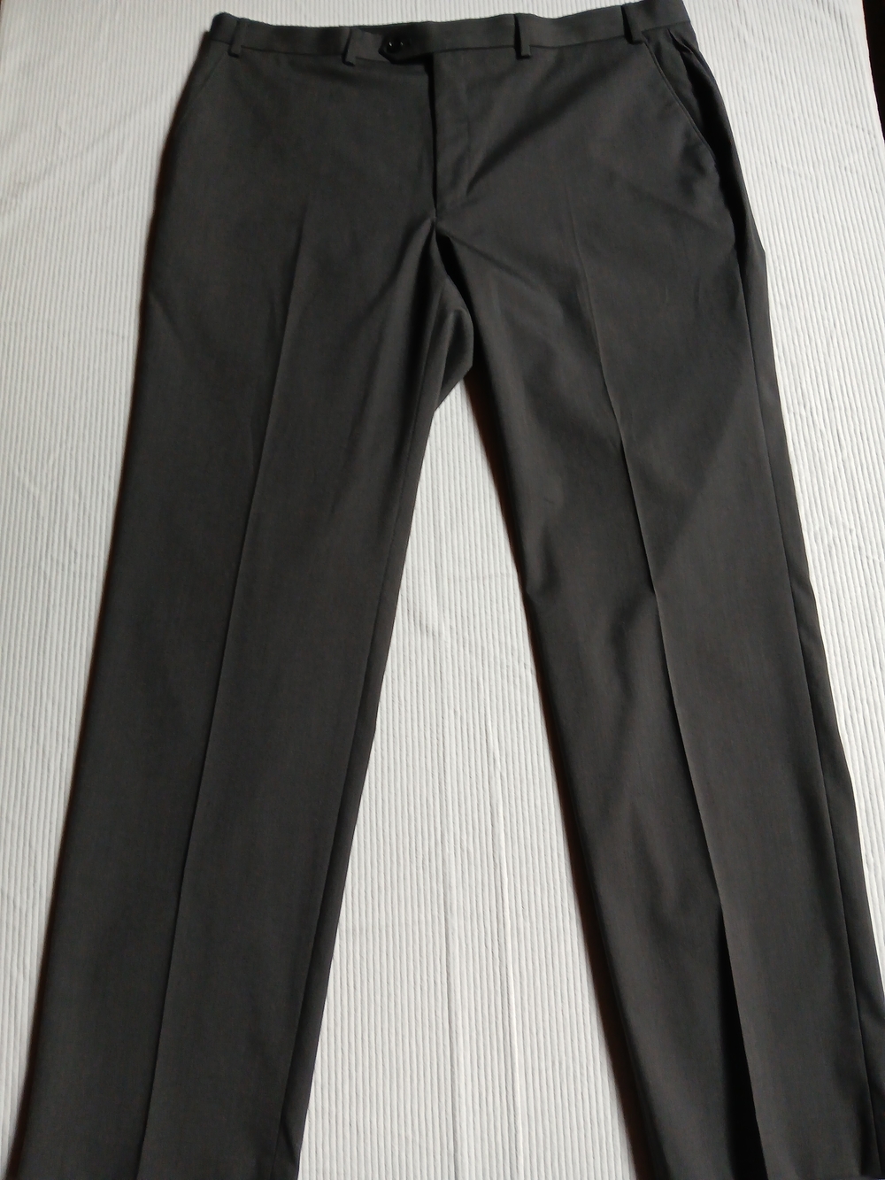 Michael Kors Dress Pants Men's 38x32 Charcoal Gray Flat Front New Without Tags